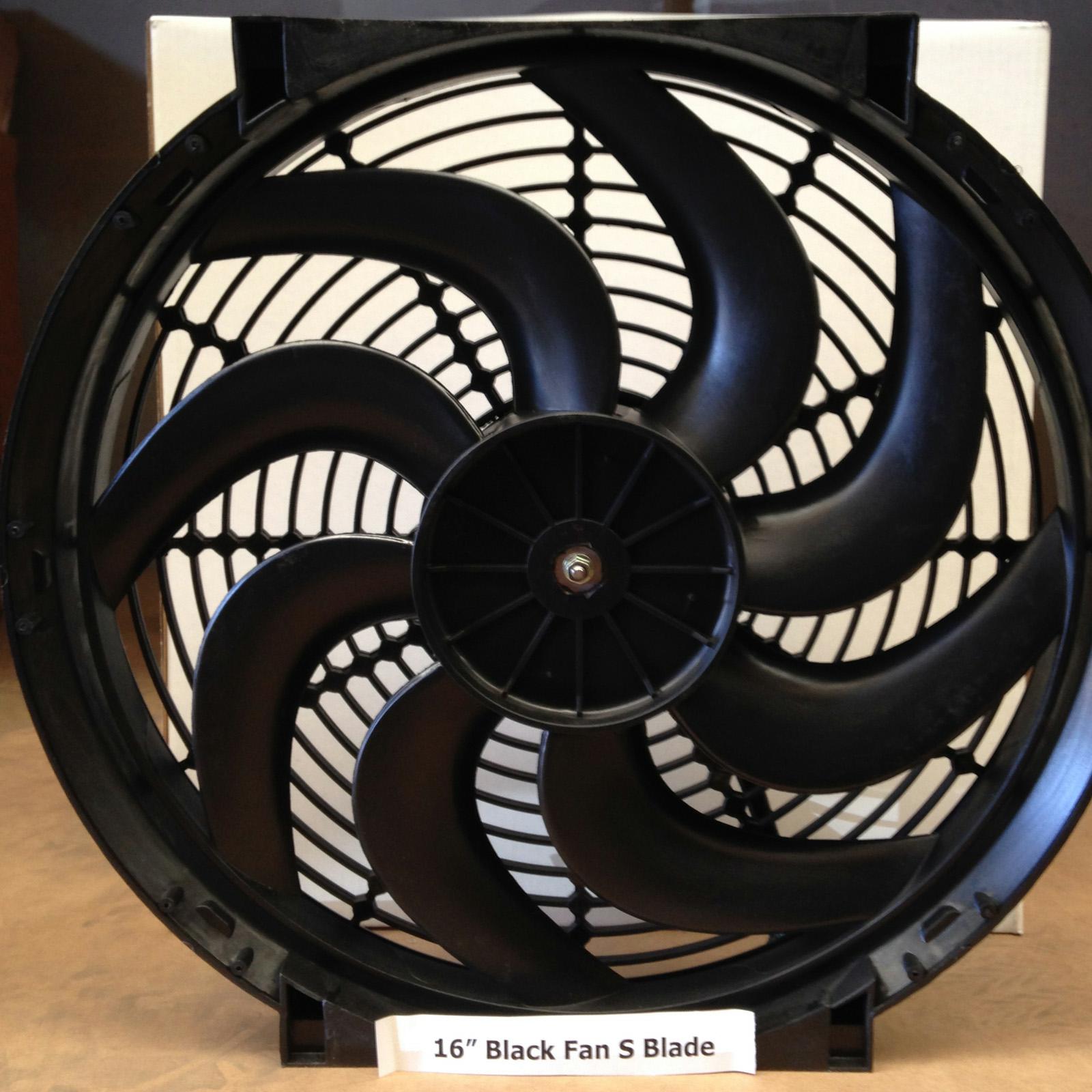 Radiator fan 3000 cfm